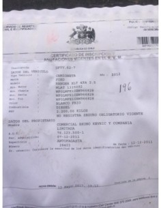 FORD RANGER PICK UP DOBLE CABINA 2012 4X4 2