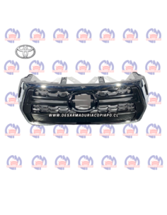 MASCARA TOYOTA HILUX 2020 - 2021 CROMADO
