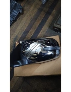 ESPEJO PUERTA IZQUIERDO MITSUBISHI L200 2016 - 2019 ELéCTRICO CROMADO CON LUZ