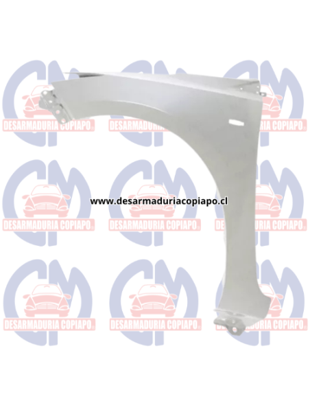 TAPABARRO IZQUIERDO TOYOTA YARIS 2014 - 2017 CON LUZ INTERMITENTE