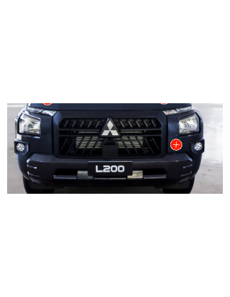 PARACHOQUE DELANTERO MITSUBISHI L200 2023 - 2024