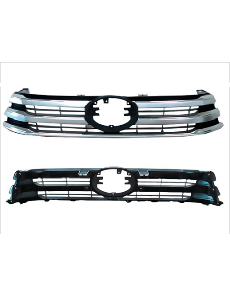 MASCARA TOYOTA HILUX 2016 - 2020 CROMADO