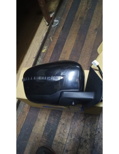 ESPEJO PUERTA DERECHO NISSAN NAVARA 2015 - 2022 ELéCTRICO NEGRO CON LUZ