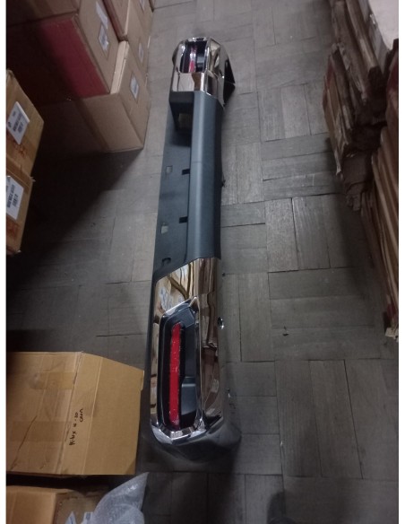PARACHOQUE TRASERO MAXUS T60 2017 - 2024 CROMADO
