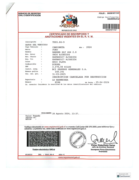 FORD RANGER 2024%separator% %shop-name%