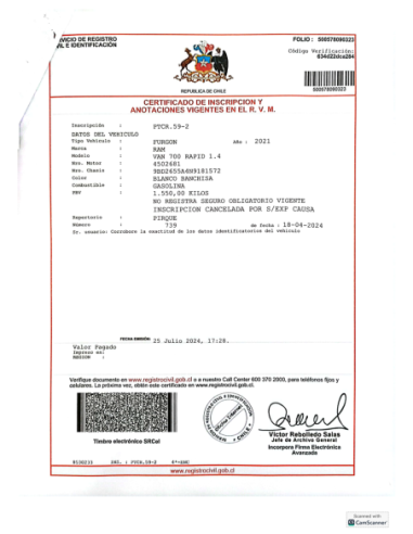 RAM VAN 700 2018%separator% %shop-name%