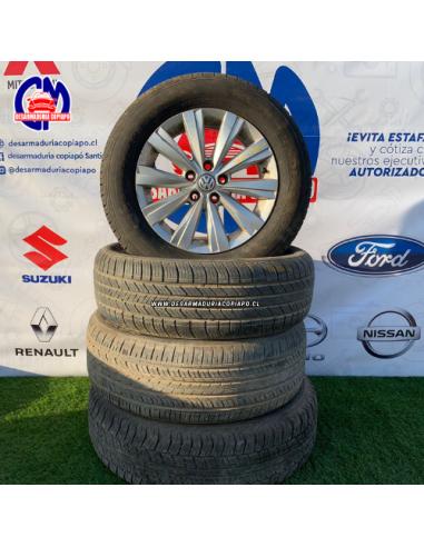 Juegos De Llantas Con Neumáticos Volkswagen Virtus R15