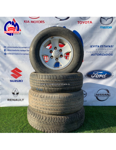 Juegos De Llantas Con Neumáticos Mazda Bt50 R15