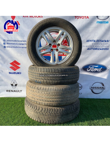 Juegos De Llantas Con Neumáticos Hyundai Santa Fe R17