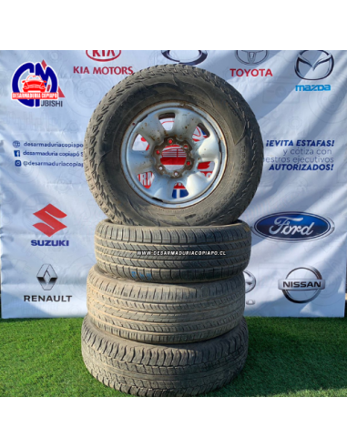 Juegos De Llantas Con Neumáticos Toyota Hilux R16