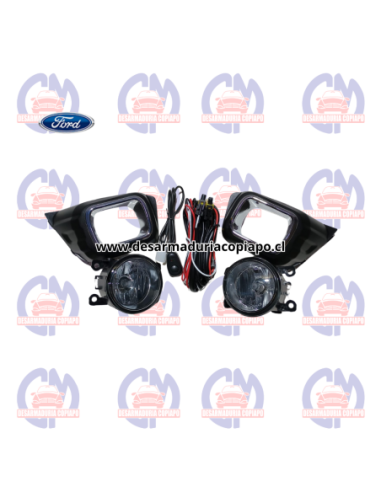 Kit Neblinero Bisel Cromado Ford Ranger 2020-2021