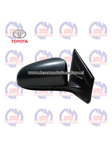 Espejo Derecho sedan manual Toyota Yaris 2014-2020