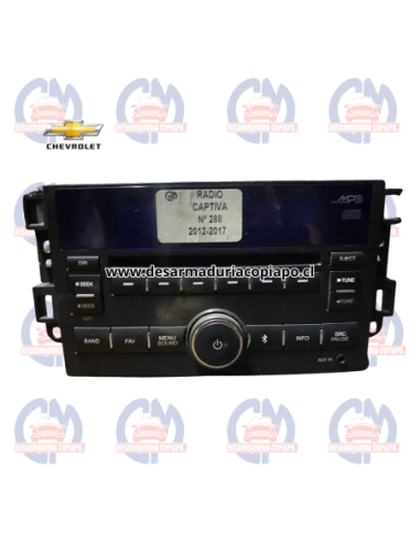 Radio Chevrolet Captiva 2012-2017