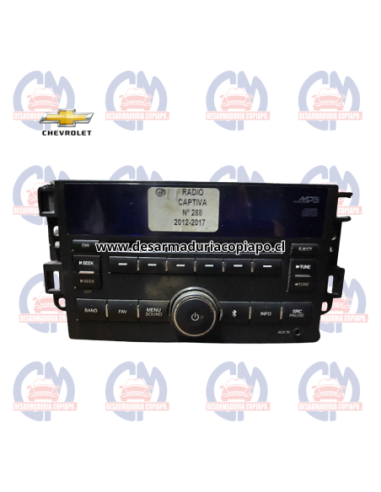 Radio Chevrolet Captiva 2012-2017