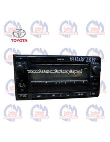 Radio Toyota Hilux 2012-2015